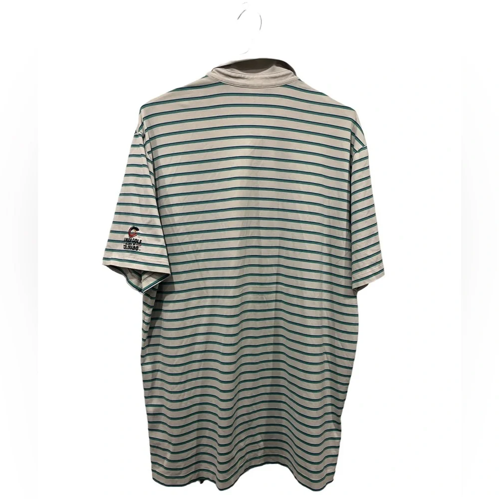 Polo Golf Ralph Lauren Shirt Mens XL Big Pony Button Polyester Cotton Blend‎ EUC